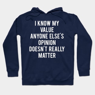 I Know My Value - Agent Carter Hoodie